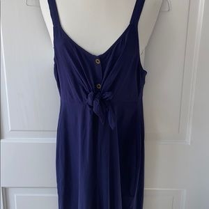Navy blue jumpsuit